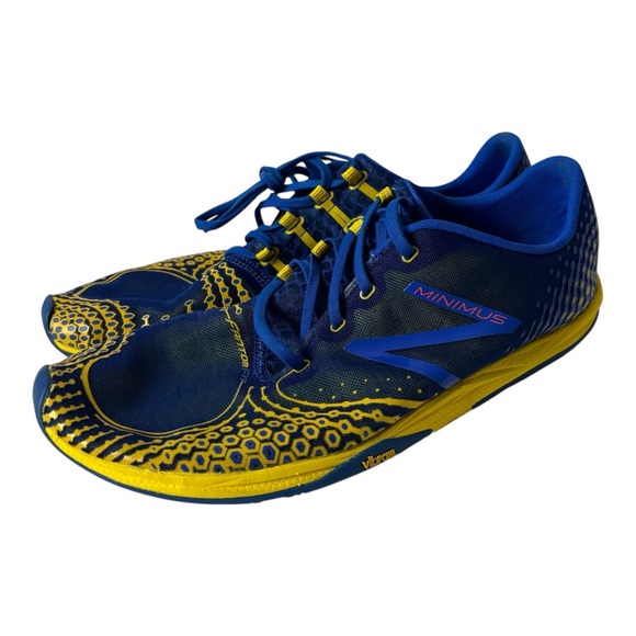 New Balance Minimus Zero v2 MR00BY2 Mens Size 12 Blue Hello Fantom Running Shoes - Picture 1 of 10